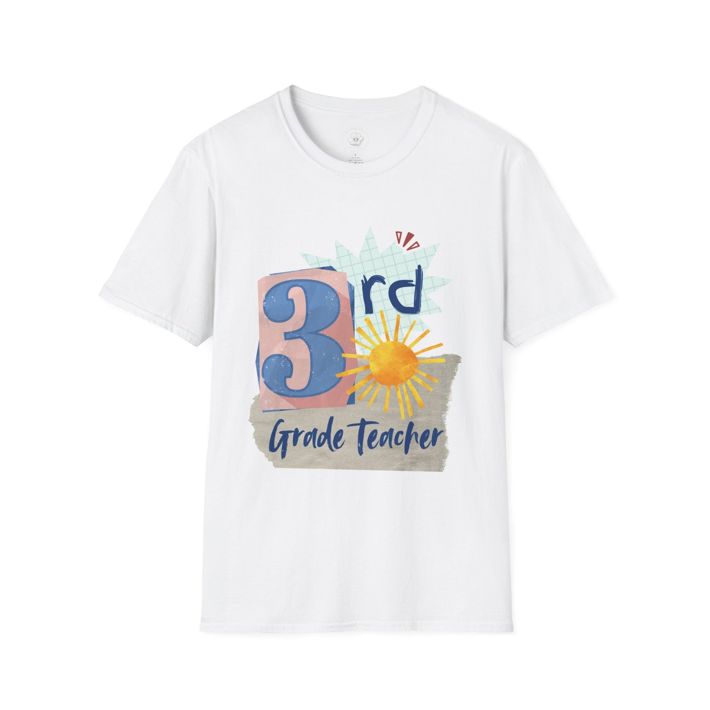 Grade Level Graphic Collage T-Shirt - 3rd Grade