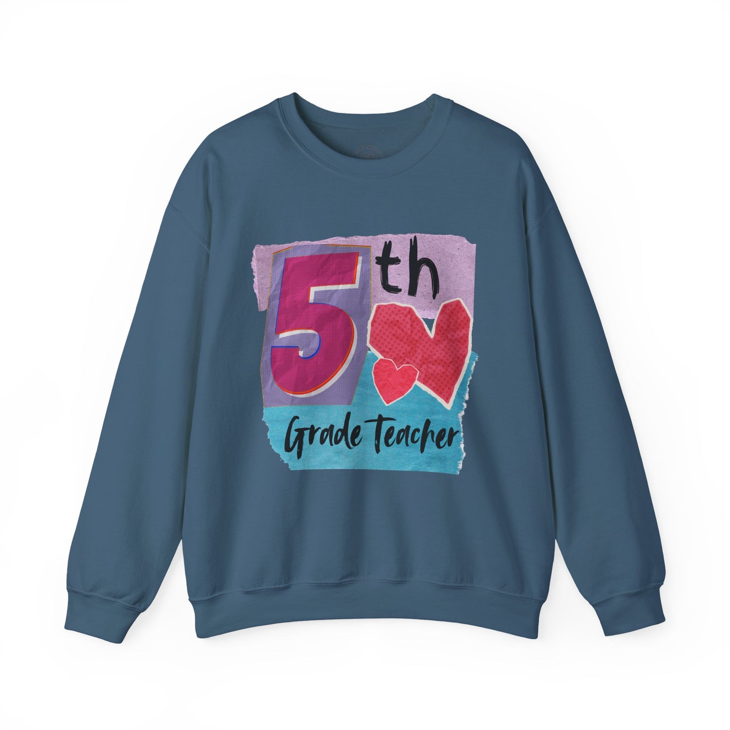 Grade Level Collage Hoodies: 5th Grade