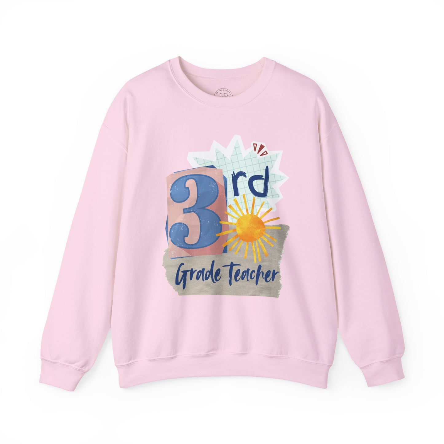 Grade Level Collage Hoodies: 3rd Grade