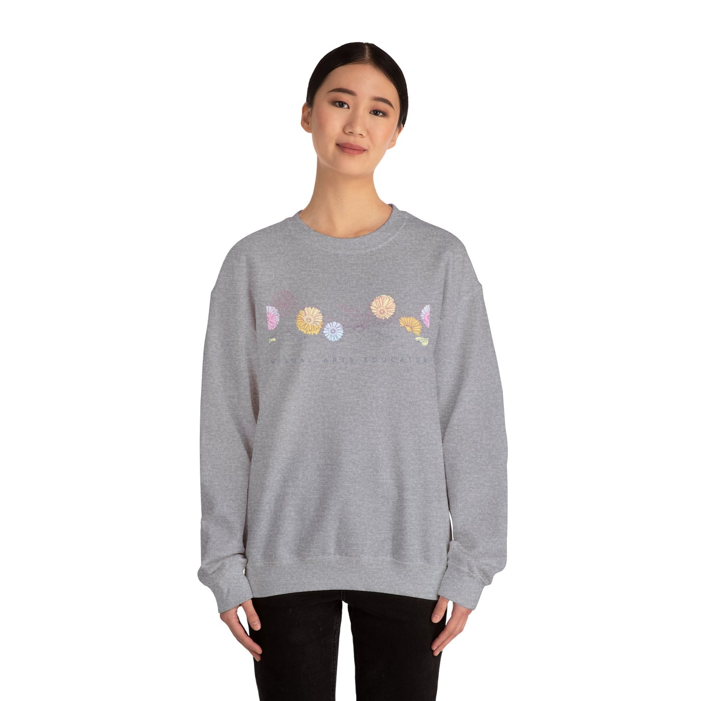 Visual Arts Educator Crewneck Sweatshirt