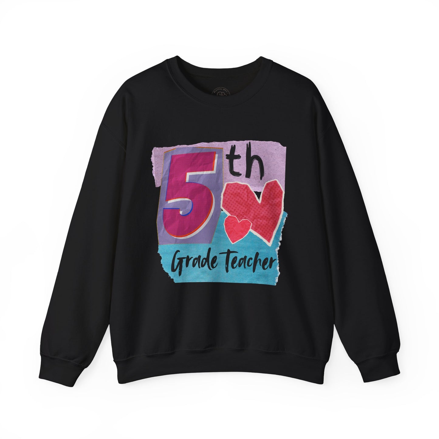 Grade Level Collage Hoodies: 5th Grade