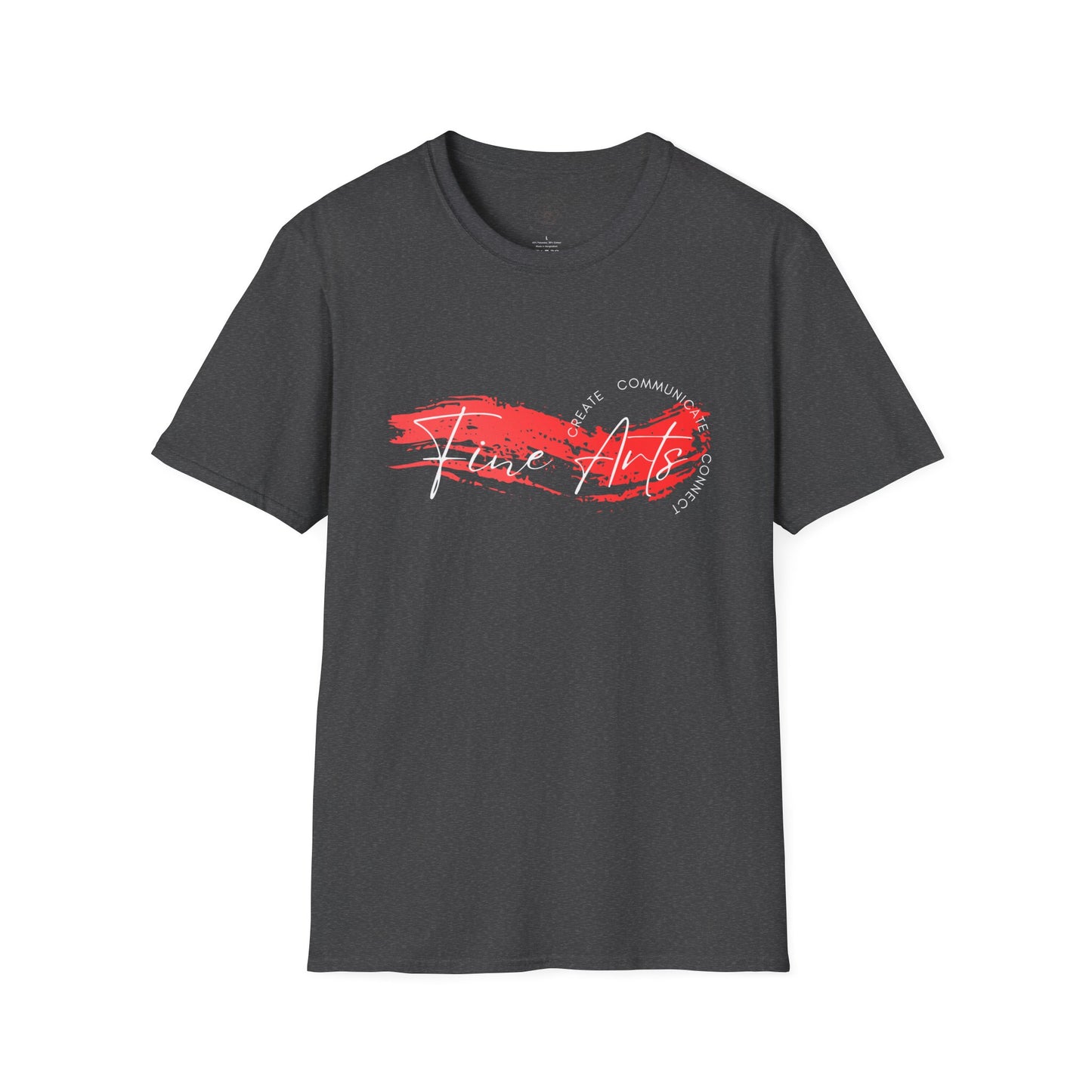 Red Fine Arts Unisex Softstyle T-Shirt