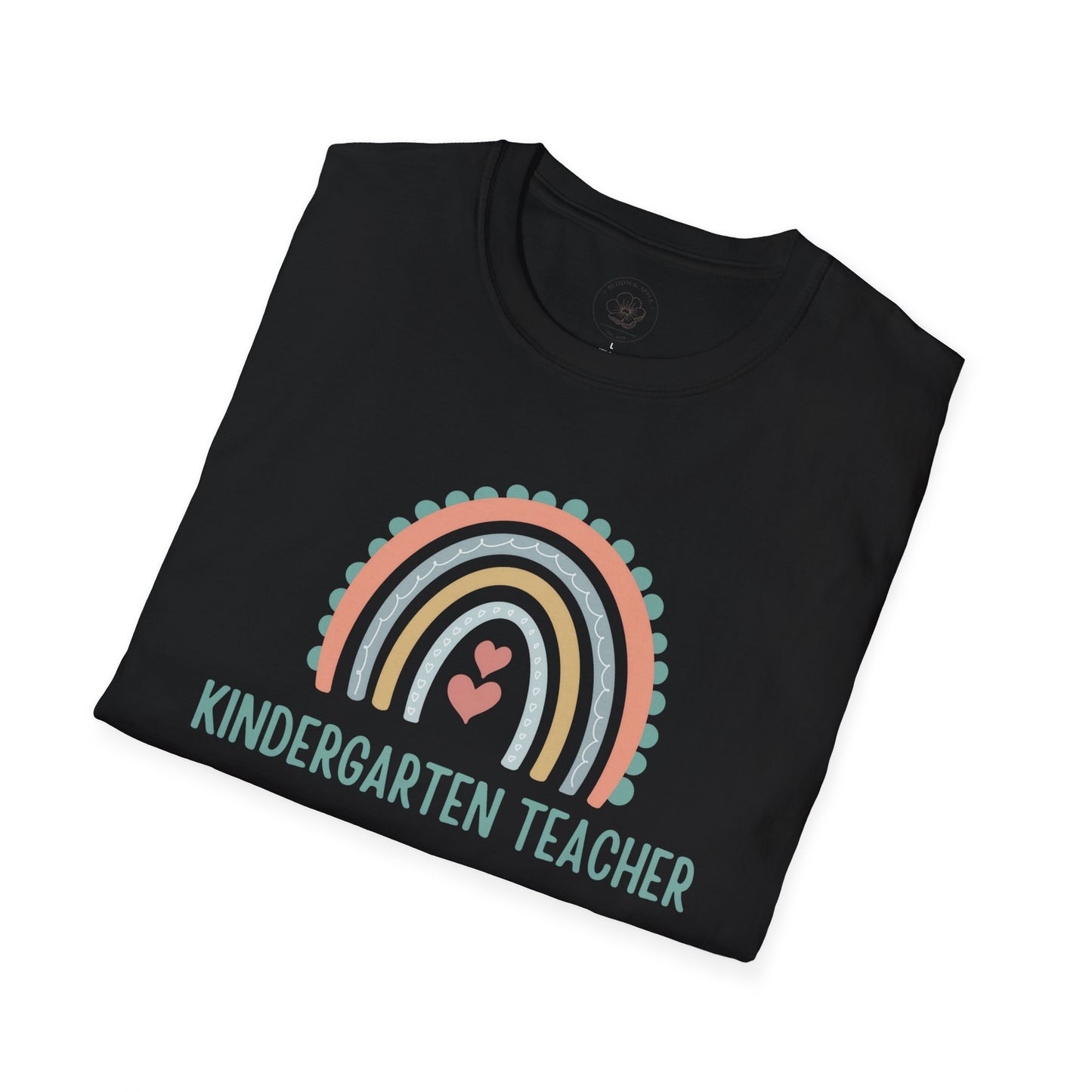 Grade Level Graphic Collage T-Shirt - Kindergarten