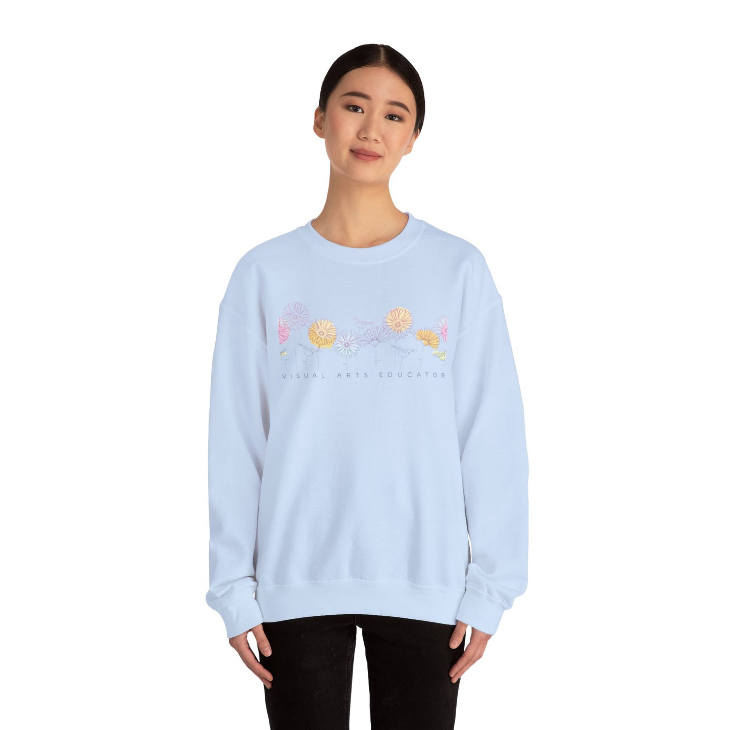 Visual Arts Educator Crewneck Sweatshirt
